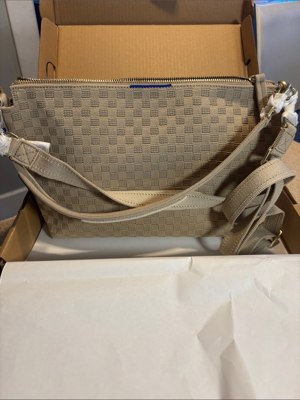 Rothy’s Knot brown  the Daily Crossbody